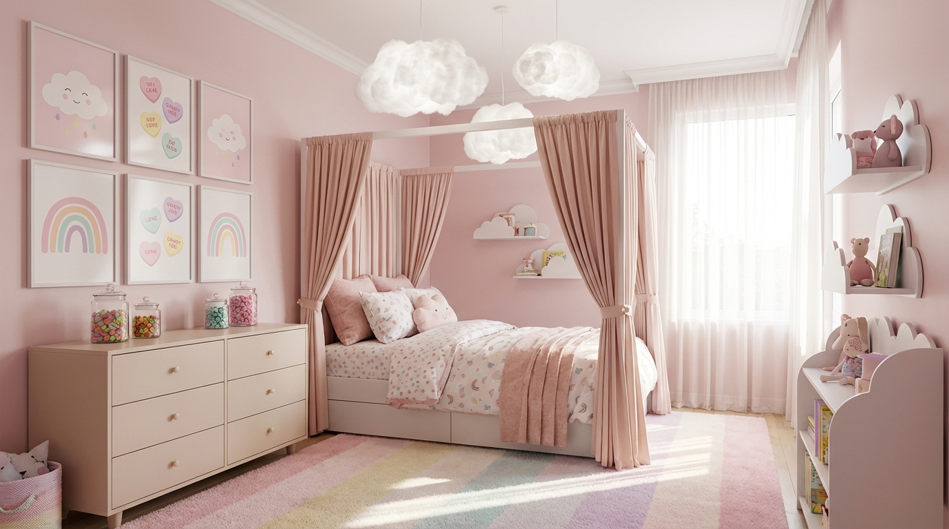 girls bedroom with 202601232000