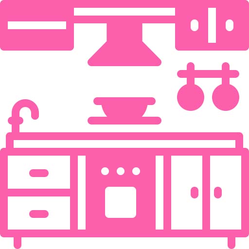 kitchen pink