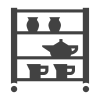 crockery units